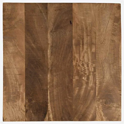 Vista 8 de Jofran Global Archive Jasper - Mesa de madera moderna, color ámbar