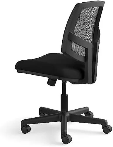 Vista 8 de HON Volt H5713 - Silla tapizada para computadora con respaldo de malla, para escritorio de oficina, color negro
