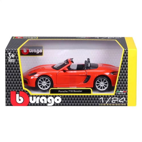 Vista 9 de Tobar B18-21087 Porsche 1:24 718 Boxster, naranja lava