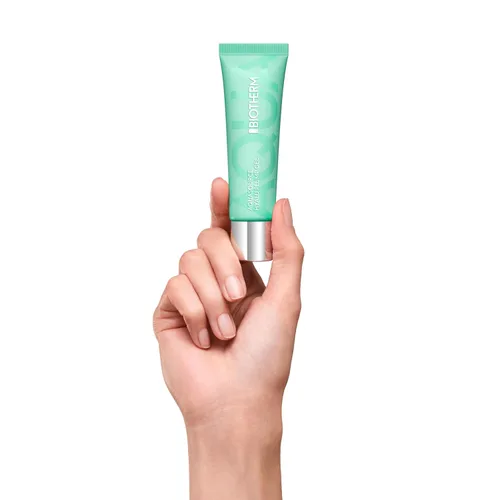 Vista 3 de Biotherm Aquasource Hyalu Plump Gel para pieles normales a grasas. Con ácido hialurónico regenerador y plancton biotecnológico regenerador para una