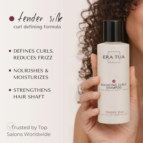 Vista 3 de Tender Silk Bouncing Curls Champú, 8.5 fl oz