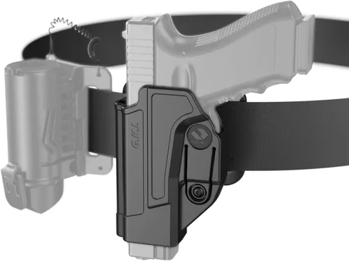 Vista 4 de Orpaz C-Series G17 Holster Left Handed Compatible with Glock 17 Holster, Level I/Level II OWB Holsters