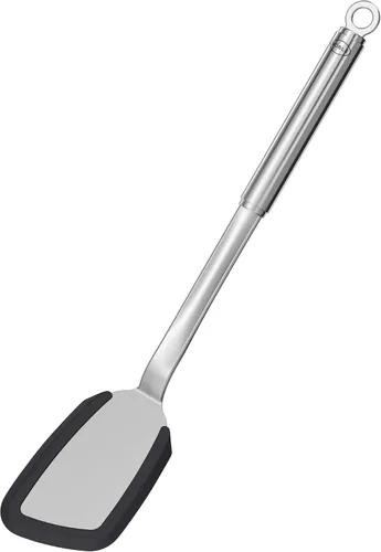 Vista 13 de Rösle Acero inoxidable, cuchara de cocina ranurada, silicona completa