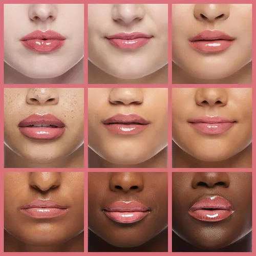 Vista 5 de L'Oréal Paris Infallible Pro Gloss Plump - Brillo labial con ácido hialurónico, brillo voluminizador de larga duración, los labios se ven Blossom