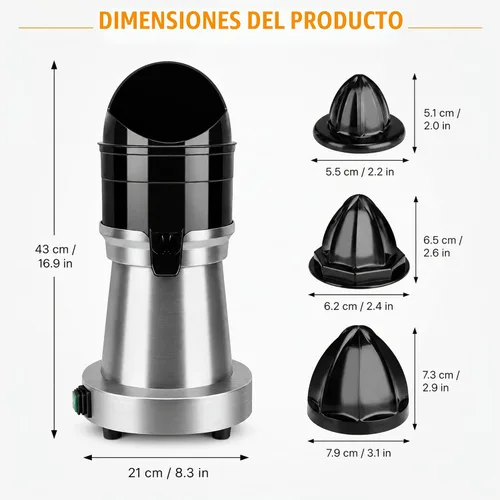 Vista 7 de YUANHAO Máquina eléctrica comercial del exprimidor de cítricos