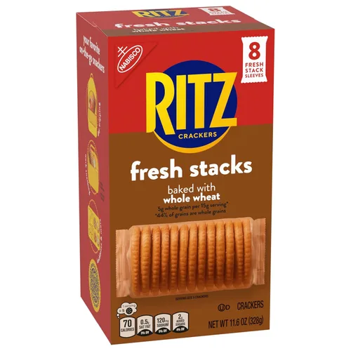 Vista 16 de Crackers Ritz Fresh Stacks sabor panceta, 11.5 onzas