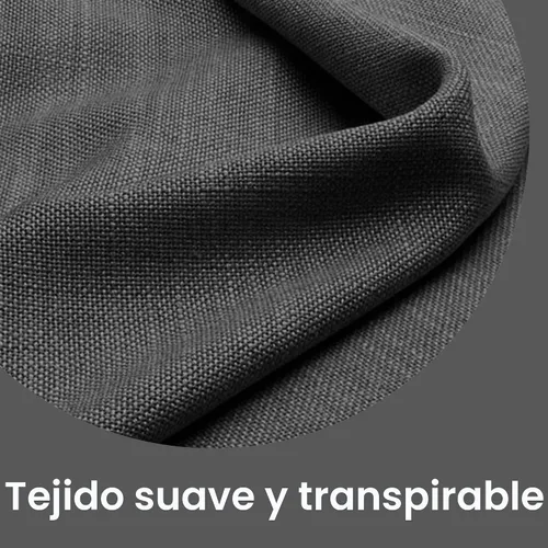 Vista 4 de Sofá modular en forma de L de 78 pulgadas, color gris oscuro con otomana de almacenamiento