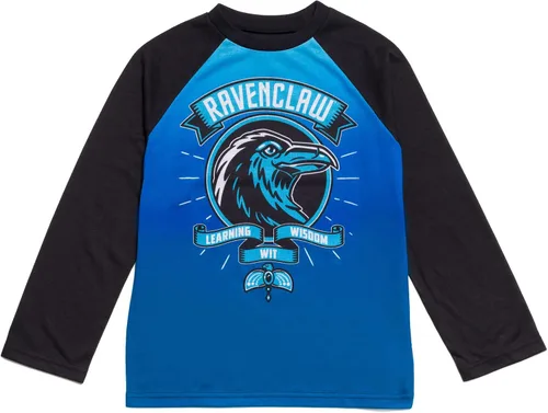 Vista 2 de Harry Potter Hufflepuff Ravenclaw Slytherin Gryffindor BoysGirls Pajama Shirt and Pants Little Kid to Big Kid