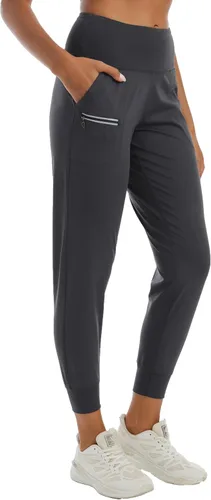 Vista 98 de Kcutteyg - Pantalones deportivos con bolsillos para mujer, diseño suave, ligero y de secado rápido, para entrenamiento, gimnasia, yoga y correr