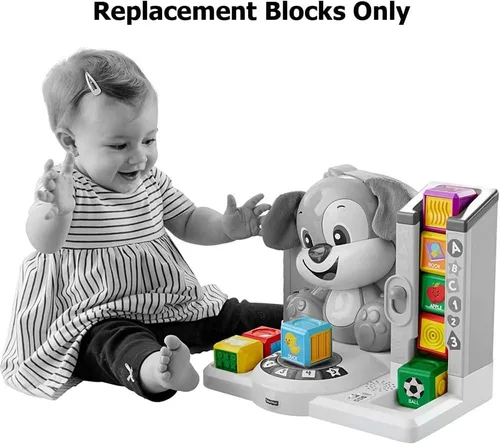 Vista 4 de Piezas de repuesto para Fisher-Price Laugh & Learn First Words Smart Puppy - FFN33 ~ Bloques de repuesto