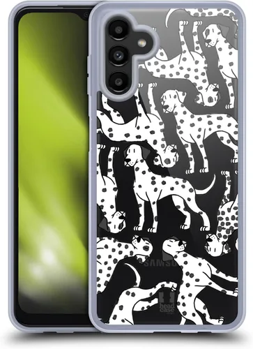Vista 12 de Head Case Designs Airedale Terrier Dog Breed Patterns 4 Gel Case [Military Grade Protection] Compatible with Samsung Galaxy A13 5G (2021)