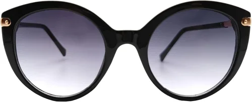 Vista 4 de Mriendao Gafas de sol vintage de ojo de gato para mujer, gafas de sol redondas de moda, estilo UV400, protección
