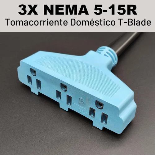 Vista 5 de CircleCord Cable adaptador de distribución de secadora de 3 clavijas de 30