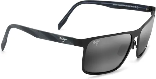 Vista 2 de Maui Jim Gafas de sol rectangulares polarizadas Wana para hombre