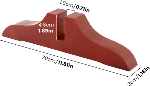 Vista 2 de 4 piezas de soporte plegable de madera para divisor de habitación con tornillos, soporte de pantalla para división de pies, soporte de pantalla