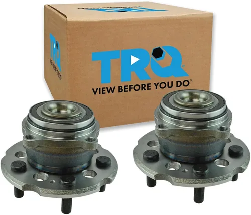 Vista 174 de Conjunto de rodamiento de rueda delantera de 2 piezas y buje TRQ Compatible con Pontiac Solstice 2006-2009 Saturn Sky 2007-2010