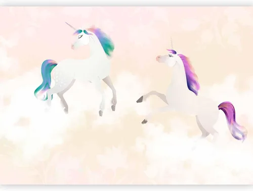 Vista 22 de artgeist Mural Pegaso Unicornio 79x55 pulgadas - Papel pintado no tejido de forro polar Decoración de pared Impresión fotográfica Diseño de imagen