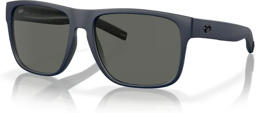 Vista 28 de Costa Man - Gafas de sol con montura negra mate, lentes de espejo verde, 2.323 in