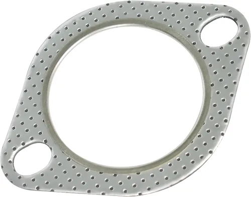Vista 4 de Kit de Conexión de Brida de Escape de 2 Pernos de 2.25 Pulgadas/60mm, Anticorrosión, Incluye Brida de Escape y Junta de Escape con Tornillos