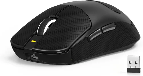 Vista 14 de ATTACK SHARK X8SE - Mouse inalámbrico para juegos, sensor óptico ajustable de 25 K DPI PAW3311, ergonómico de 2.08 oz ligero, triple modo