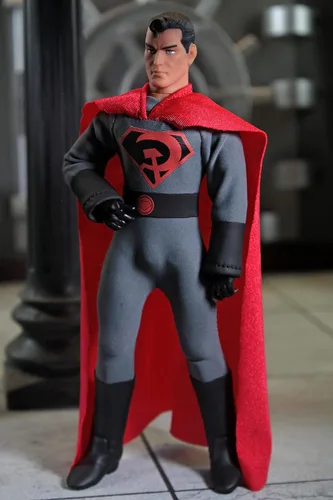 Vista 15 de MEGO DC Heroes RED Son Superman PX 8IN AF