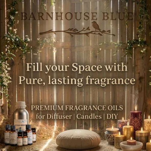 Vista 5 de Barnhouse Blue Baby Fresh - Aceites aromáticos de grado premium, para velas, fabricación de jabón y más, 1.0 fl oz