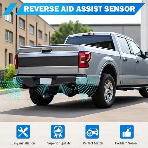 Vista 5 de Paquete de 4 sensores de asistencia de estacionamiento trasero compatibles con Ford F150 F250 F350 E-150 E-250 Escape Explorer Lincoln Mercury