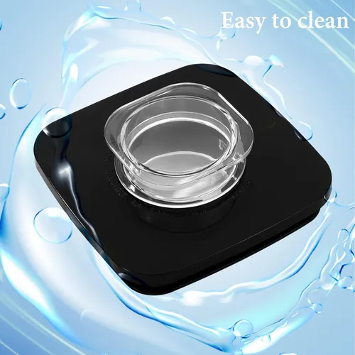 Vista 4 de Tapa cuadrada de licuadora y tapa central adecuada para Os-ter Os-terizer Blender Jar Fit para 4903 Os-ter Blender Square Jar Lid Replacements