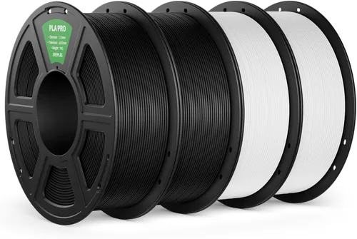 Vista 51 de PLA PRO - Filamento de impresión 3D de 0.07 in, 8.8 lbs, negro/rojo/amarillo/azul Refine Surface, Stronger Toughness, PLA Filament Dimensional
