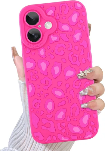 Vista 57 de TEAUGHT Compatible con iPhone 11 Funda con patrón lindo estampado de leopardo negro guepardo + protector de pantalla a prueba de golpes, funda