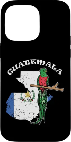 Vista 21 de Funda de recuerdo para iPhone 16 Quetzal de Guatemala con bandera de Guatemala