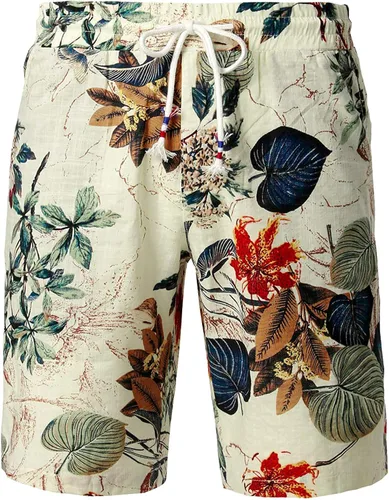 Vista 5 de Jogal - Camisa hawaiana de manga corta con botones para hombre