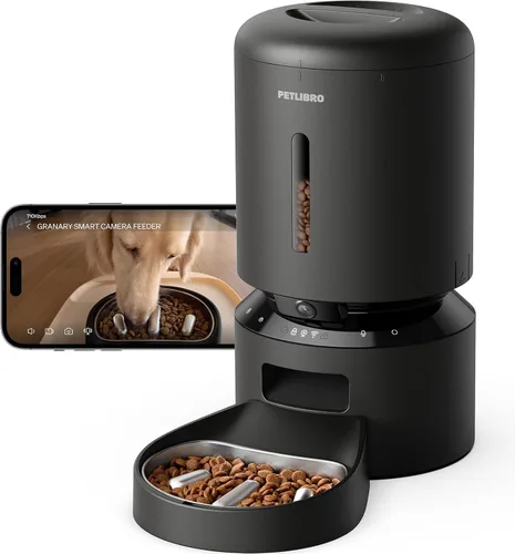 Vista 13 de PETLIBRO Comedero automático para gatos, comedero WiFi 5G para mascotas con preservación de frescura, comederos temporizados para gatos secos, hasta