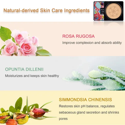 Vista 5 de NUIBO Mushroom Head Air Cushion CC Cream, corrector de cobertura completa y maquillaje de base impecable, cubierta de tatuaje, cobertura de larga