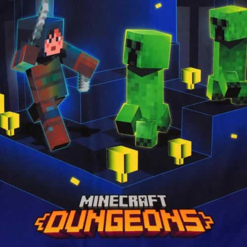 Vista 4 de Minecraft Sudadera con capucha sublimada de manga larga para niños y adolescentes