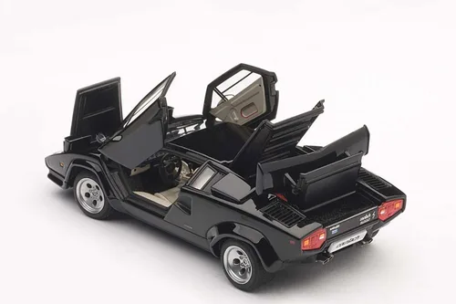 Vista 2 de Lamborghini Countach 5000S (Negro) (Modelo fundido a presión)
