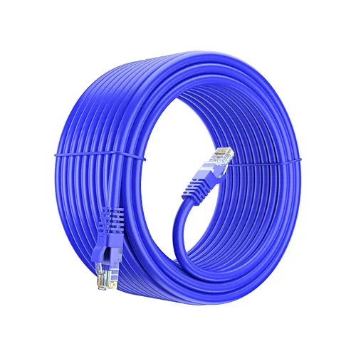 Vista 31 de Maximm Cable Ethernet Cat 6 de 30 pies, cobre 100% puro, cable LAN Cat6, cable de Internet, cable de conexión y cable de red, UTP (negro) de 30 pies