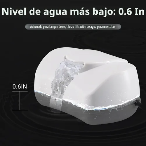 Vista 4 de UPETTOOLS Filtro de tortuga, filtro de acuario de bajo nivel de agua