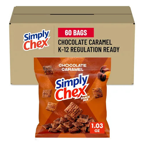 Vista 9 de Simply Chex Snack Mix, Cheddar, 0.92 onzas (paquete de 60)