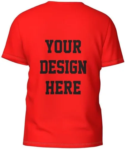 Vista 3 de Camisetas personalizadas para hombres, camisas personalizadas, diseña las tuyas