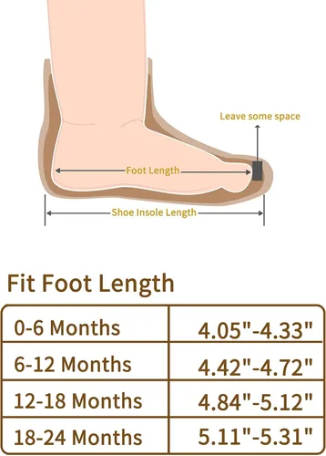 Vista 7 de YTWM Baby Girls Shoes Leopard Walking Shoe for 0-18 Months, Easy Wear Non Slip Lightweight Baby Indoor Outdoor Sneakers