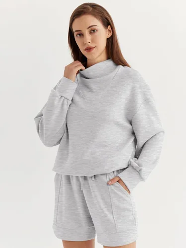 Vista 4 de AUTOMET 2 Piece Outfits For Women Two Piece Oversized Sweatsuit 2023 Matching Lounge Sets Fall Fashion Tracksuit