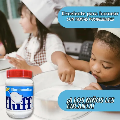 Vista 5 de Fluff Marshmallow Spread, clásico delicioso sabor original, 7.5 onzas (paquete de 2)