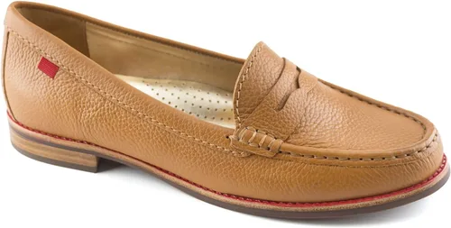 Vista 33 de Mocasines Penny de piel auténtica cómodos sin cordones para mujer