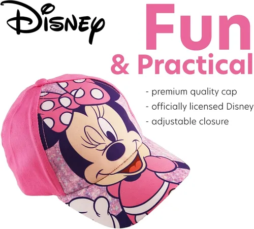 Vista 3 de Disney Girls Little Minnie Mouse Baseball Hat