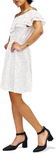 Vista 7 de mysoft Zapatos de tacón bajo y grueso para mujer, puntera cerrada, correa en el tobillo, zapatos de tacón de vestir, disponibles en tallas amplias