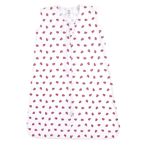 Vista 25 de Luvable Friends - Saco de dormir para bebé sin mangas, diseño unisex, Saco de dormir de algodón sin mangas, saco de dormir, manta, 0-6 meses