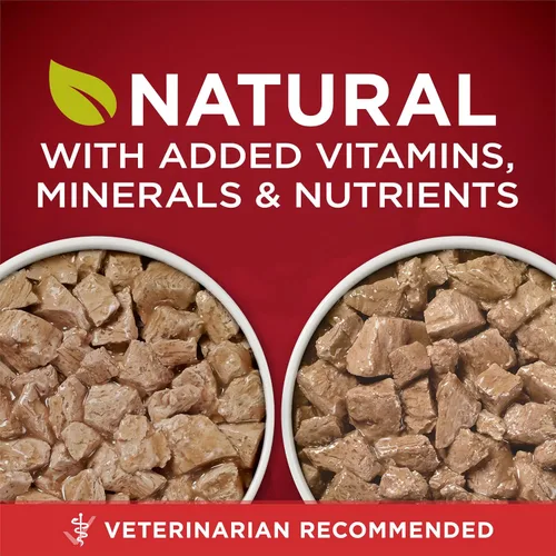 Vista 3 de Purina ONE True Instinct - Cortes tiernos en salsa con pavo verdadero y venado, y con pollo verdadero y pato, alimento húmedo para perros alto