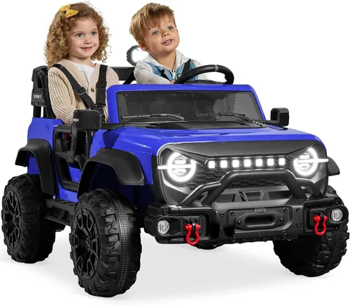 Vista 9 de Best Choice Products - Coche de paseo para niños de 12 V con control remoto Negro