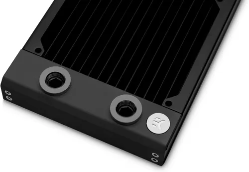 Vista 2 de EK WB EK-Quantum Surface S360 Radiador, triple, edición negra, paquete de 2 Negro Edition